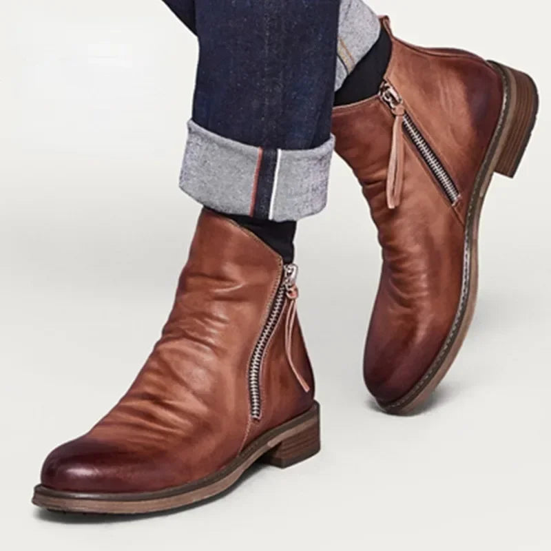 Barnixx Enigma Genuine Leather Chelsea Boot