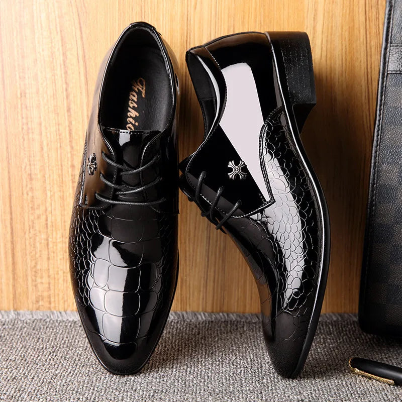 Barnixx Midnight Elegance Italian Oxfords