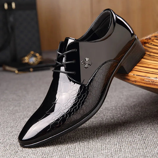 Barnixx Midnight Elegance Italian Oxfords